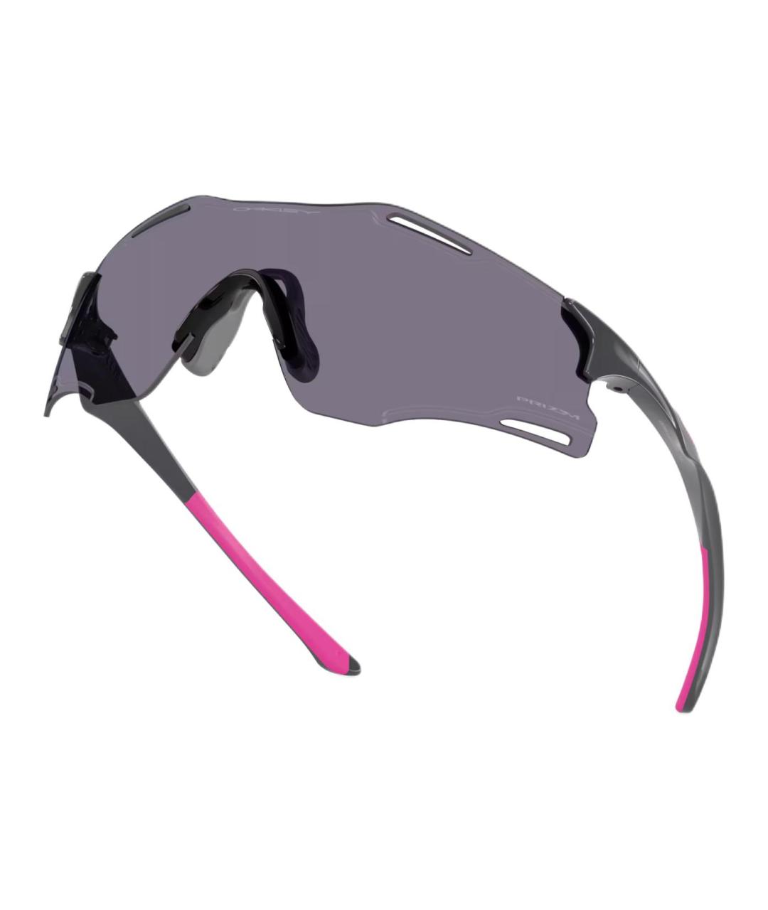 OAKLEY Серые пластиковые солнцезащитные очки, фото 4