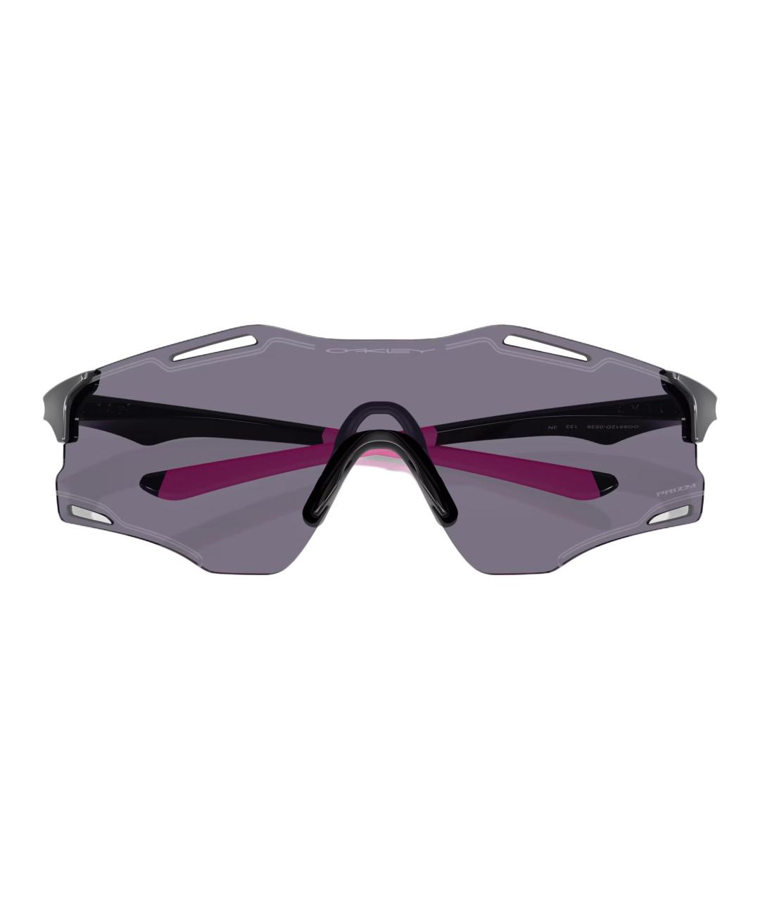 OAKLEY Серые пластиковые солнцезащитные очки, фото 5