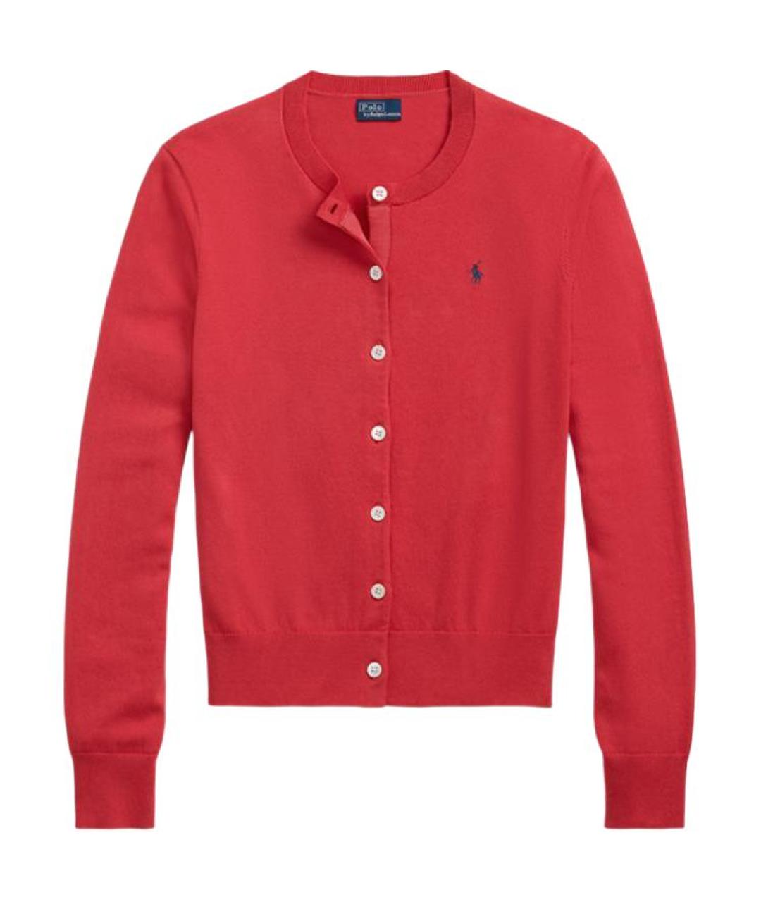 POLO RALPH LAUREN Красный кардиган, фото 1