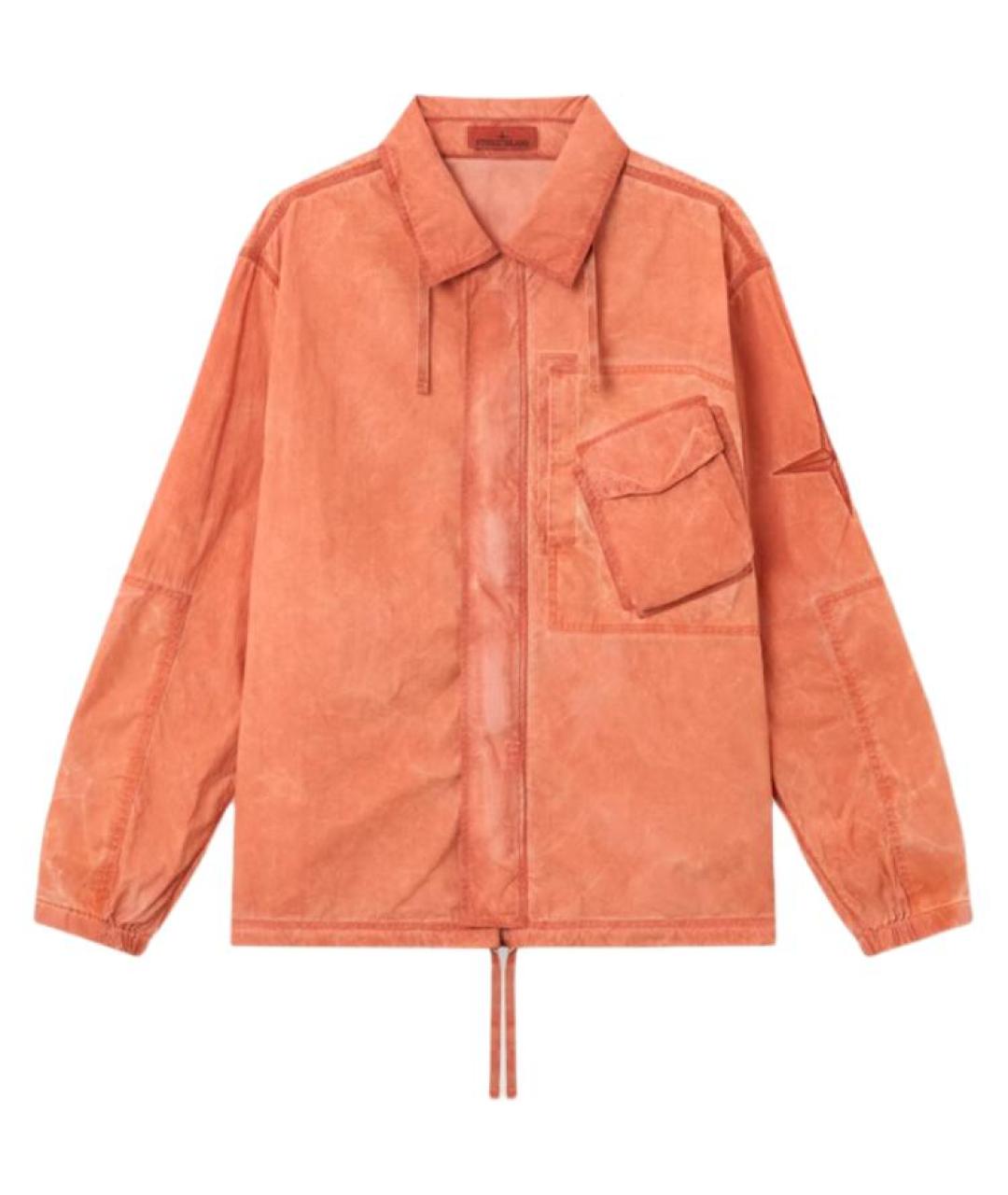 STONE ISLAND Оранжевая куртка, фото 1