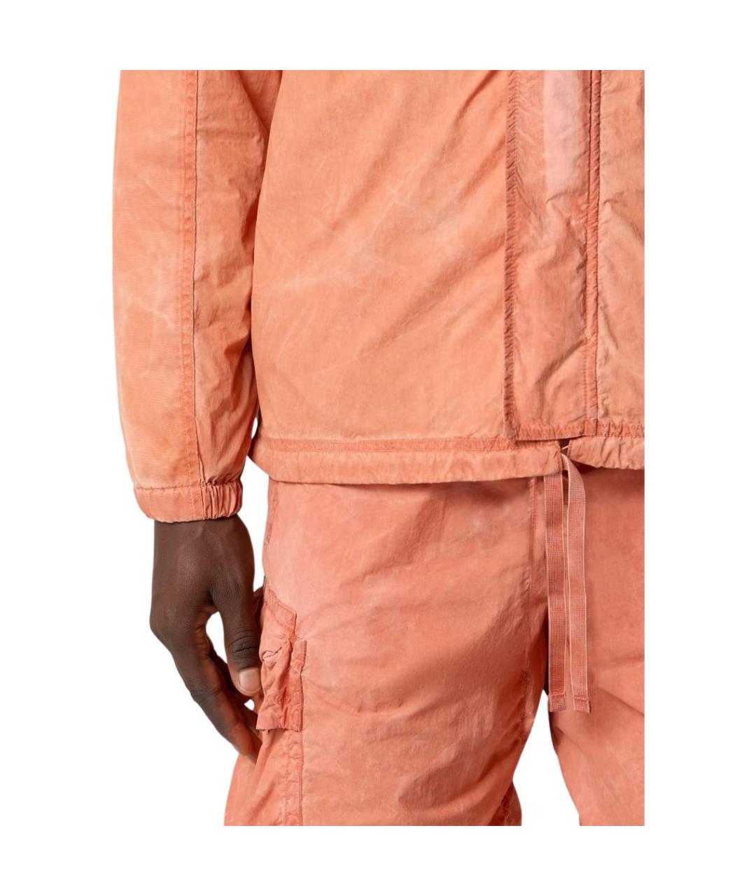 STONE ISLAND Оранжевая куртка, фото 5