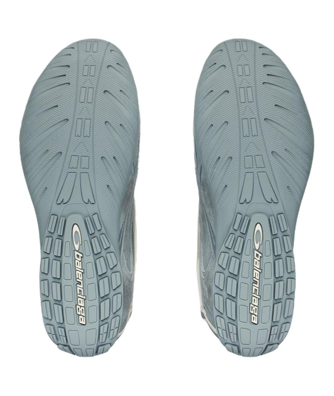 BALENCIAGA Серые кроссовки, фото 5