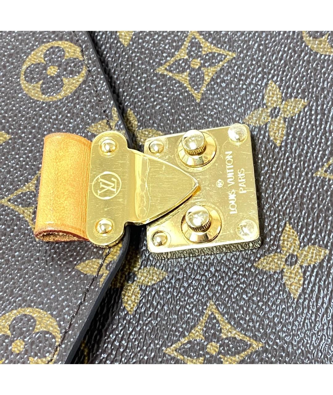 LOUIS VUITTON Коричневая сумка через плечо, фото 7