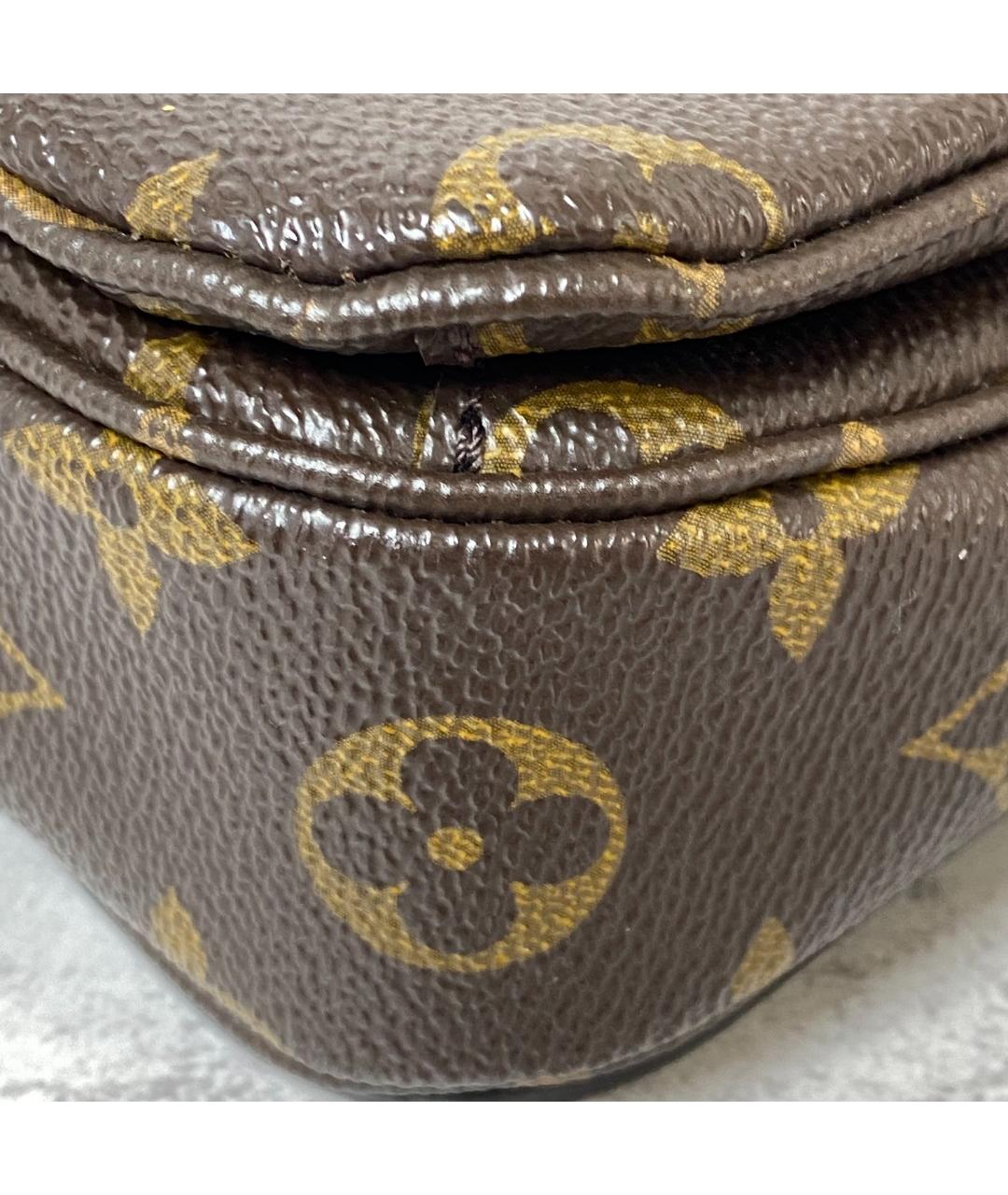 LOUIS VUITTON Коричневая сумка через плечо, фото 5