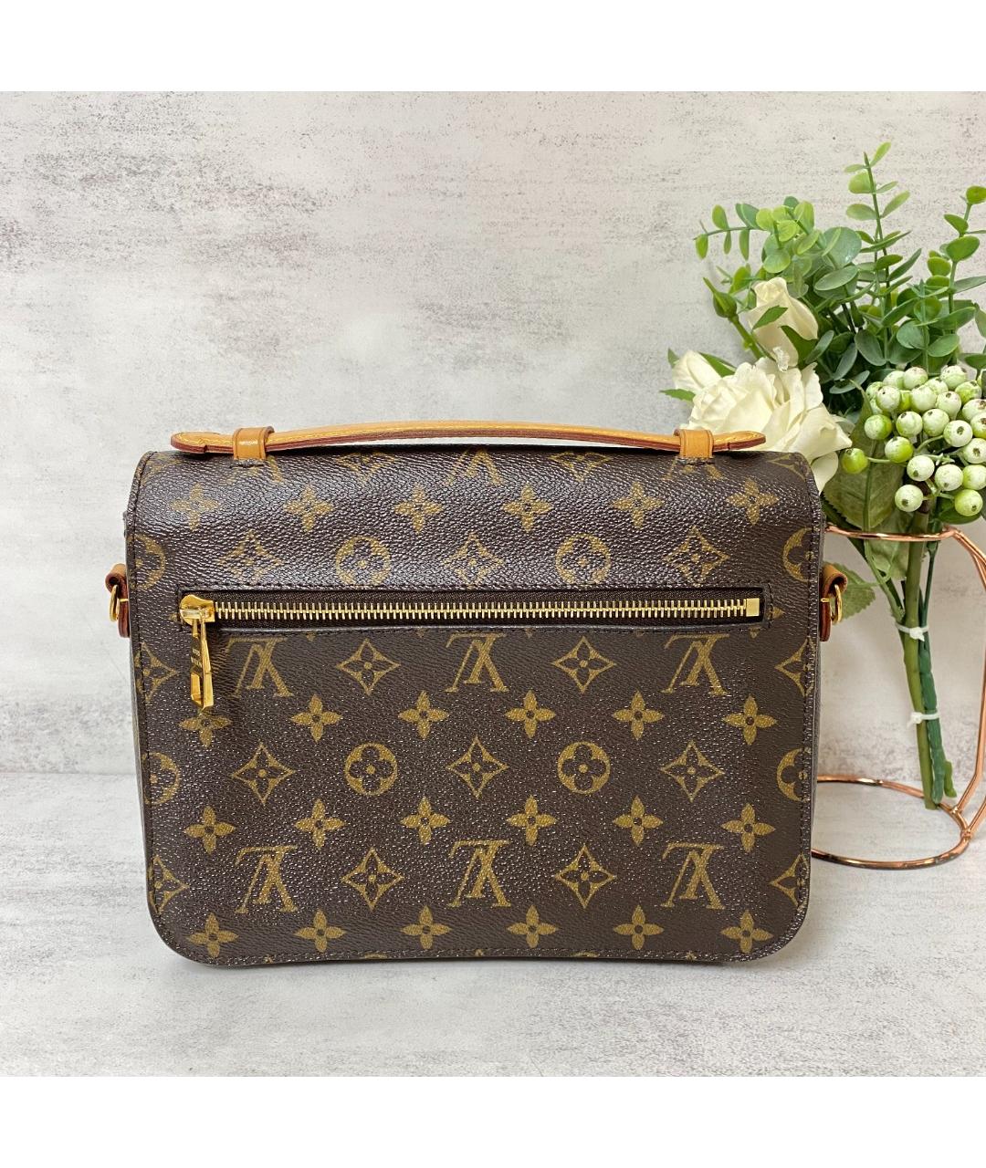 LOUIS VUITTON Коричневая сумка через плечо, фото 3