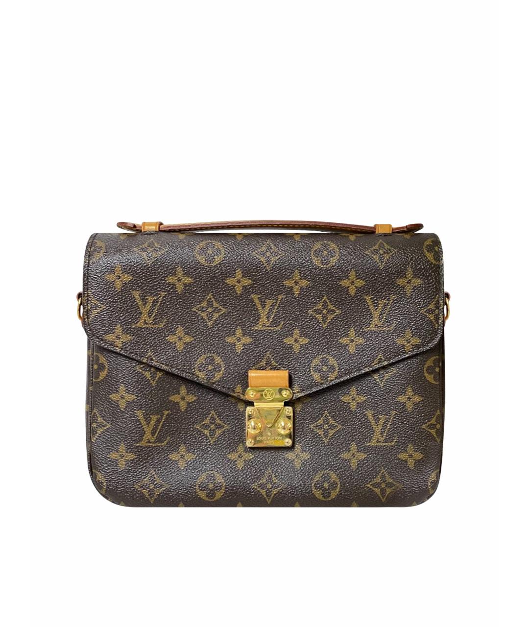 LOUIS VUITTON Коричневая сумка через плечо, фото 1
