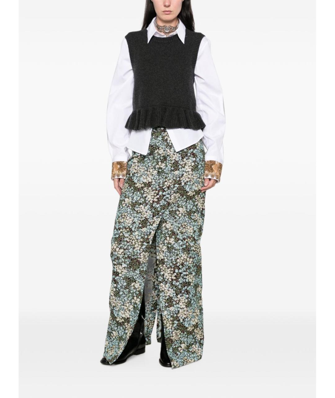 DRIES VAN NOTEN Белая хлопковая рубашка, фото 3
