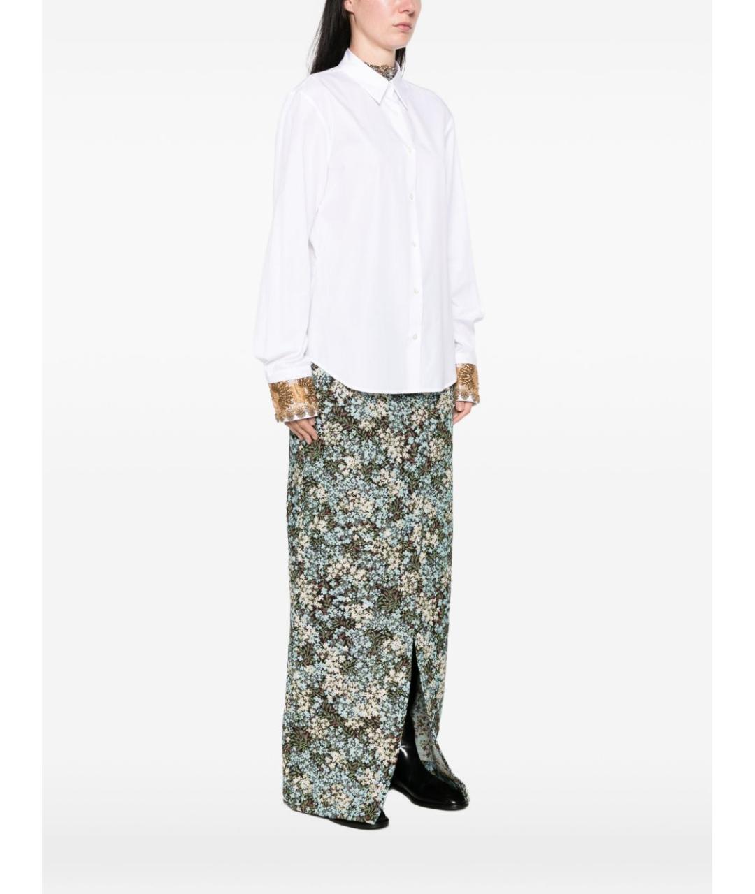 DRIES VAN NOTEN Белая хлопковая рубашка, фото 2