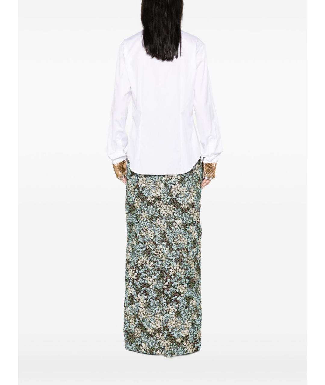 DRIES VAN NOTEN Белая хлопковая рубашка, фото 5