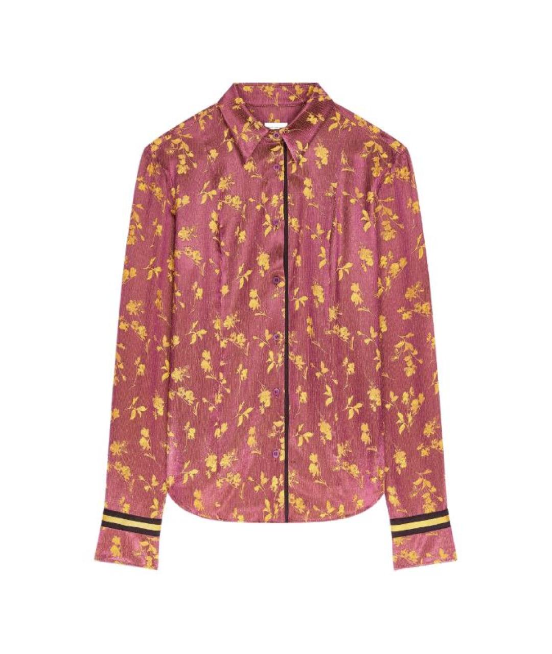 DRIES VAN NOTEN Мульти вискозная рубашка, фото 1