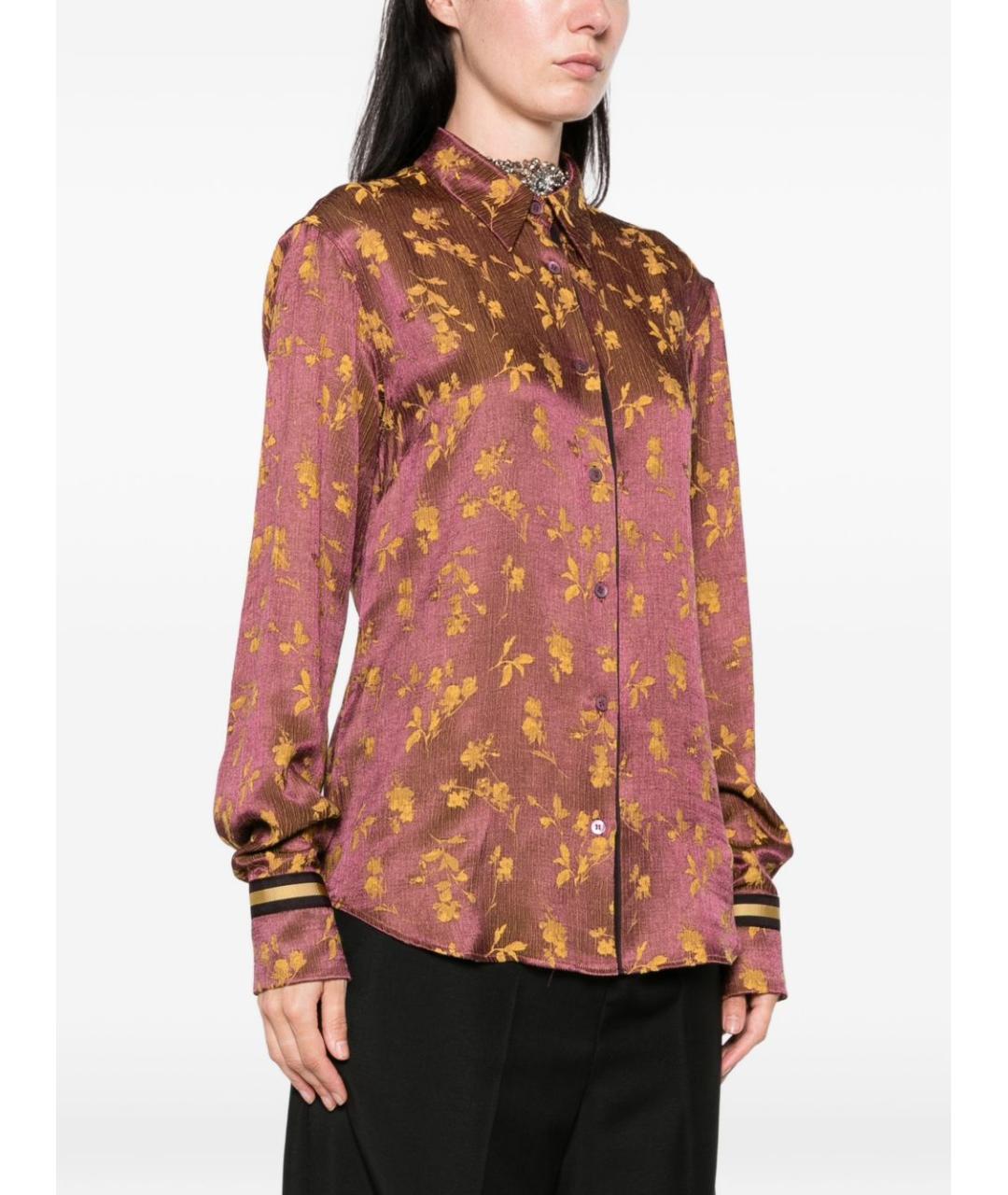 DRIES VAN NOTEN Мульти вискозная рубашка, фото 2