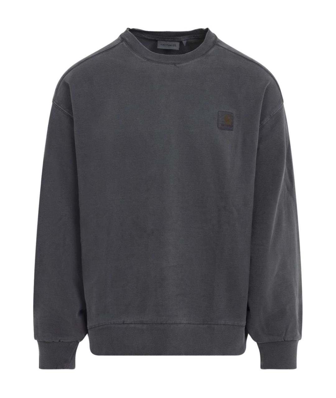 CARHARTT WIP Черный хлопковый джемпер / свитер, фото 1