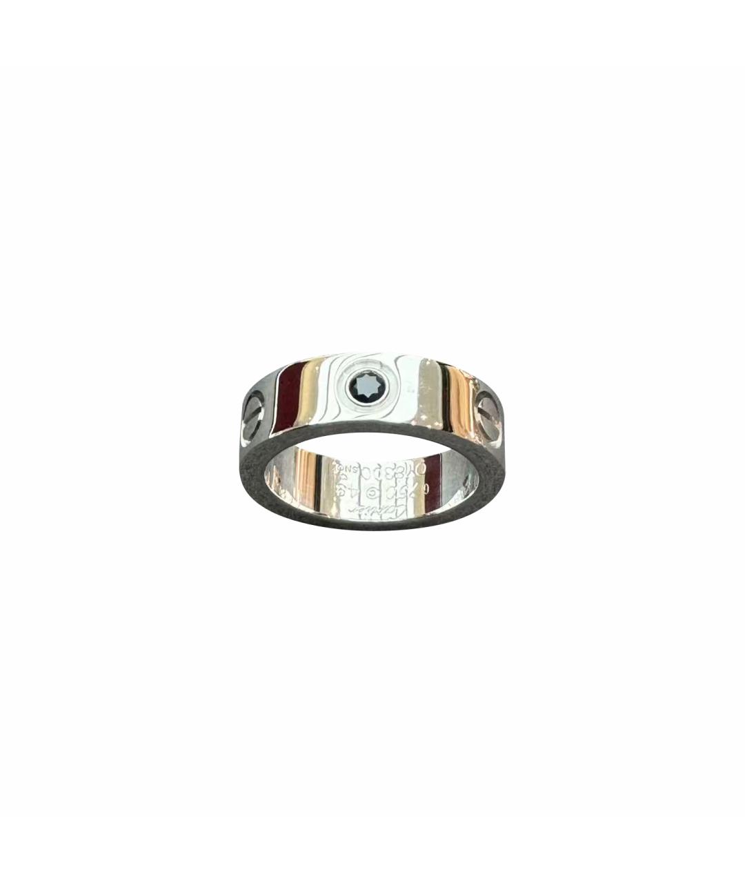 CARTIER Серебряное кольцо из белого золота, фото 1