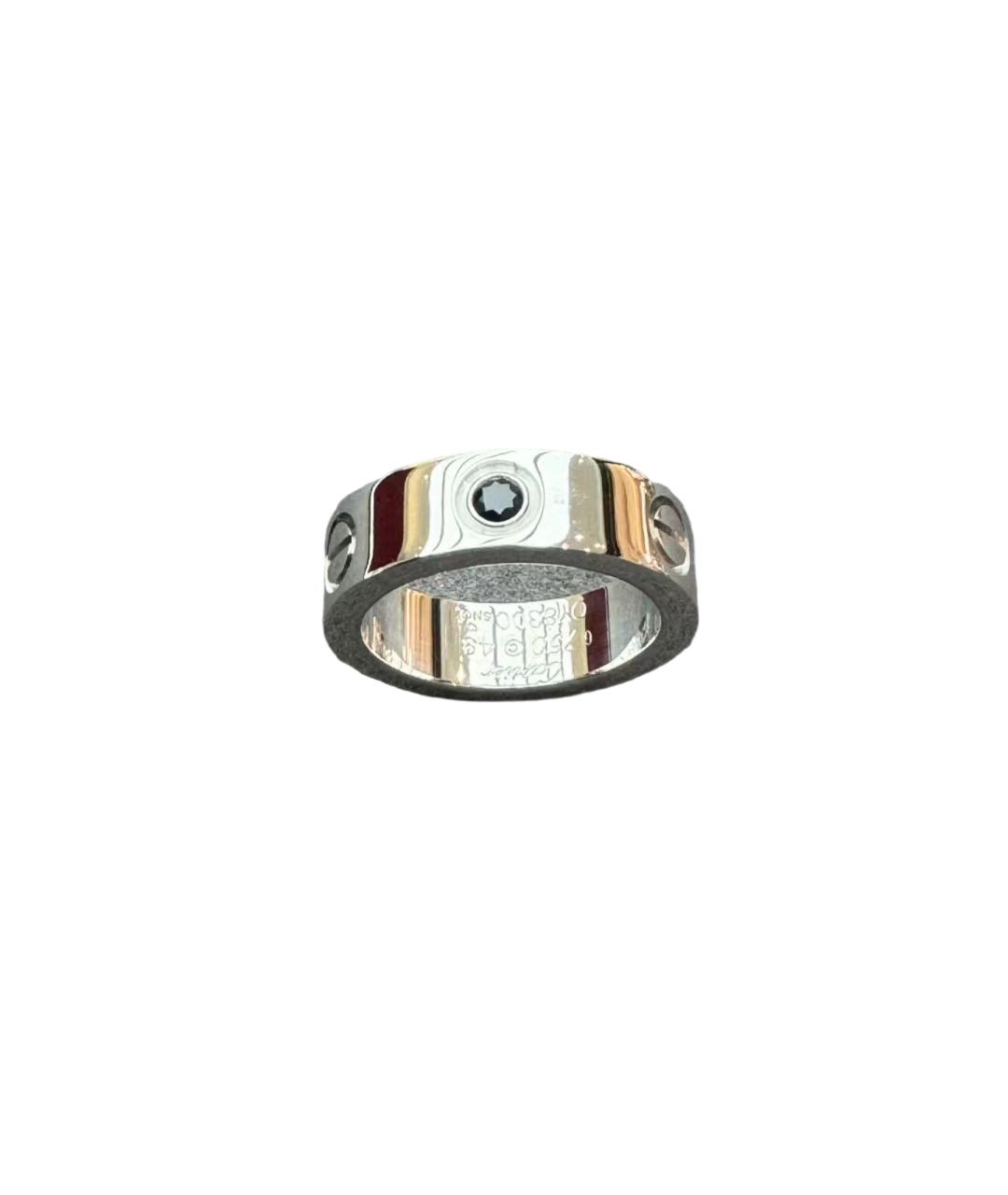 CARTIER Серебряное кольцо из белого золота, фото 5