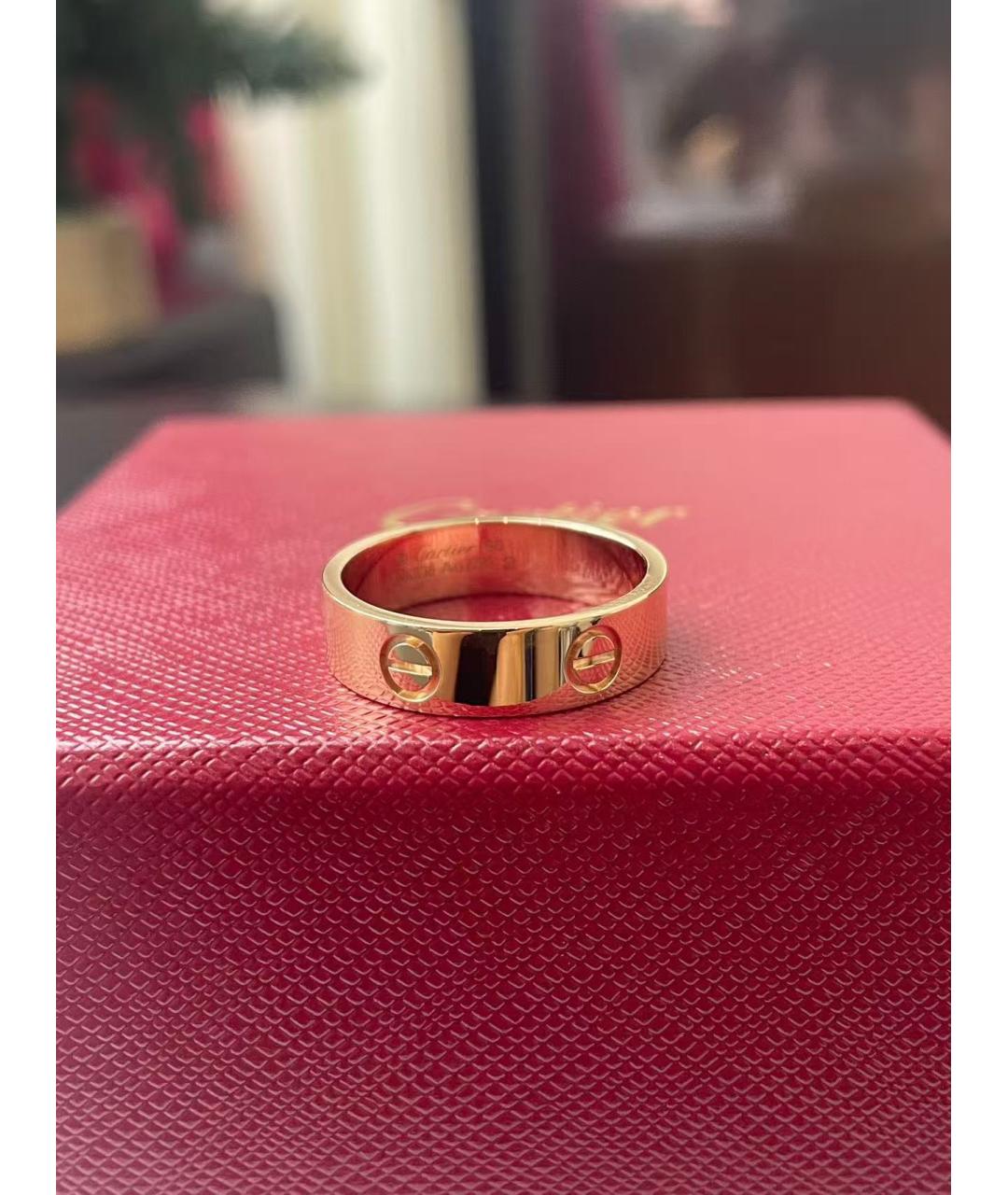 CARTIER Золотое кольцо из розового золота, фото 3
