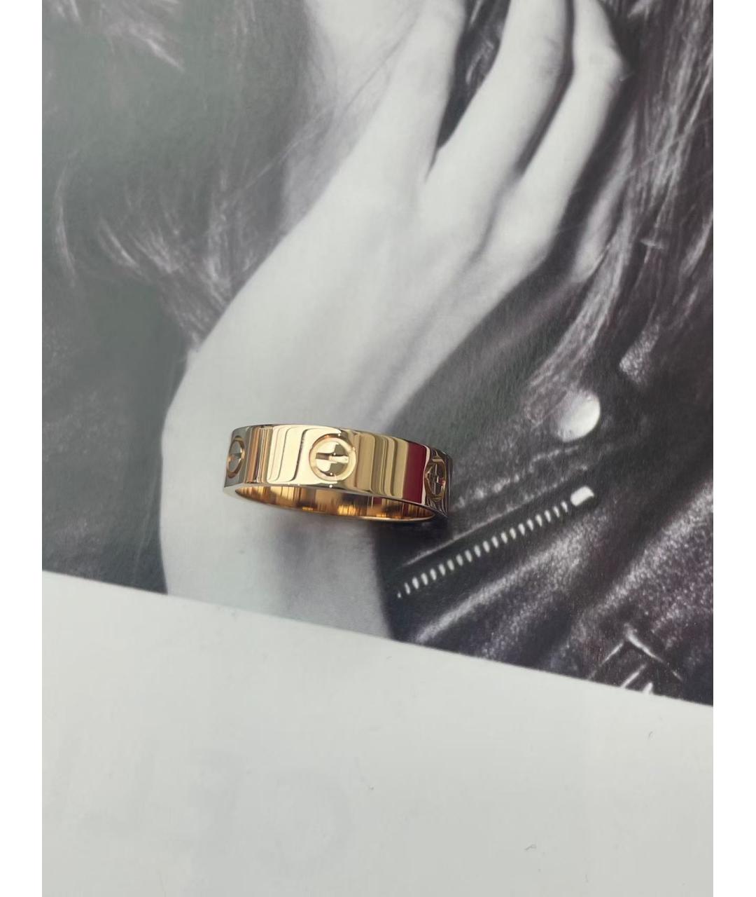 CARTIER Золотое кольцо из розового золота, фото 4