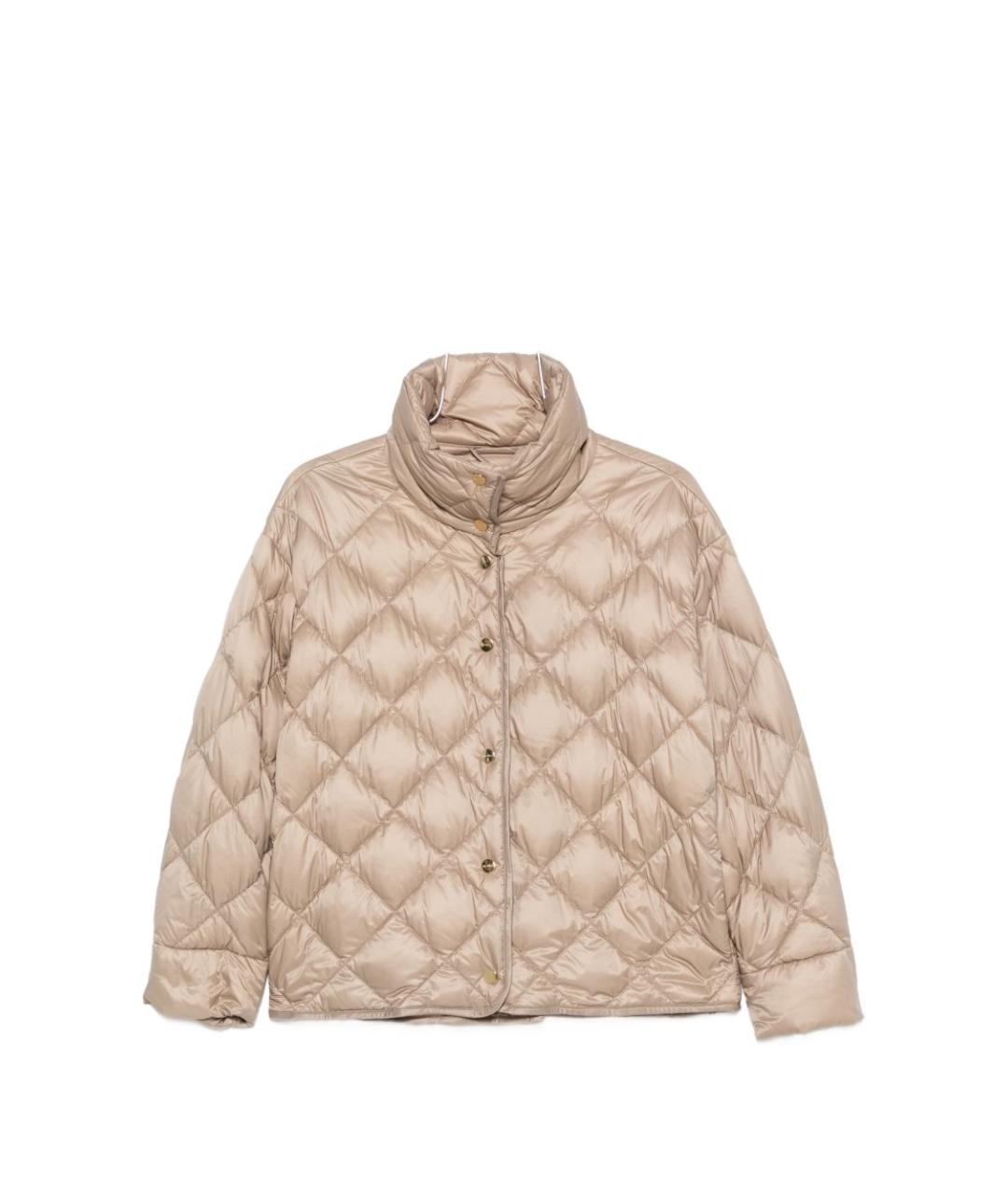 MAX MARA Бежевая полиамидовая куртка, фото 6