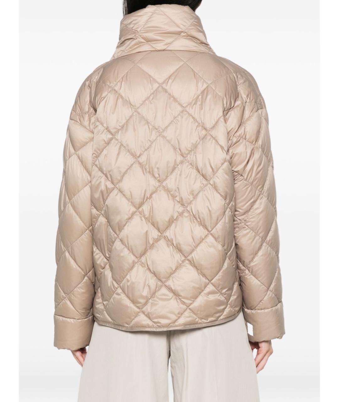 MAX MARA Бежевая полиамидовая куртка, фото 3