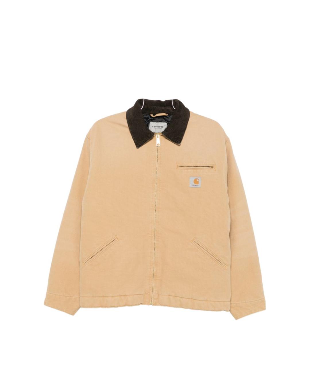 CARHARTT WIP Бежевая хлопковая куртка, фото 1
