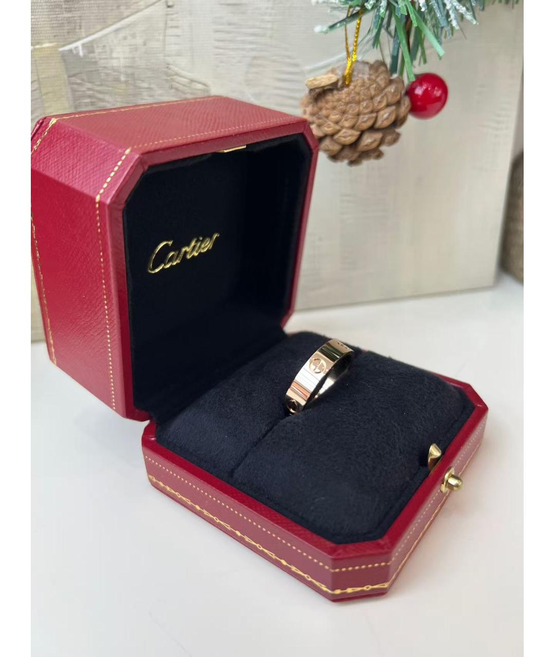 CARTIER Золотое кольцо из розового золота, фото 4
