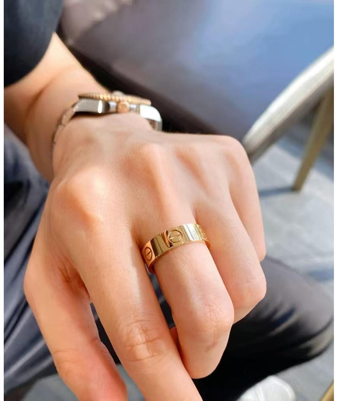 CARTIER Золотое кольцо из розового золота, фото 6