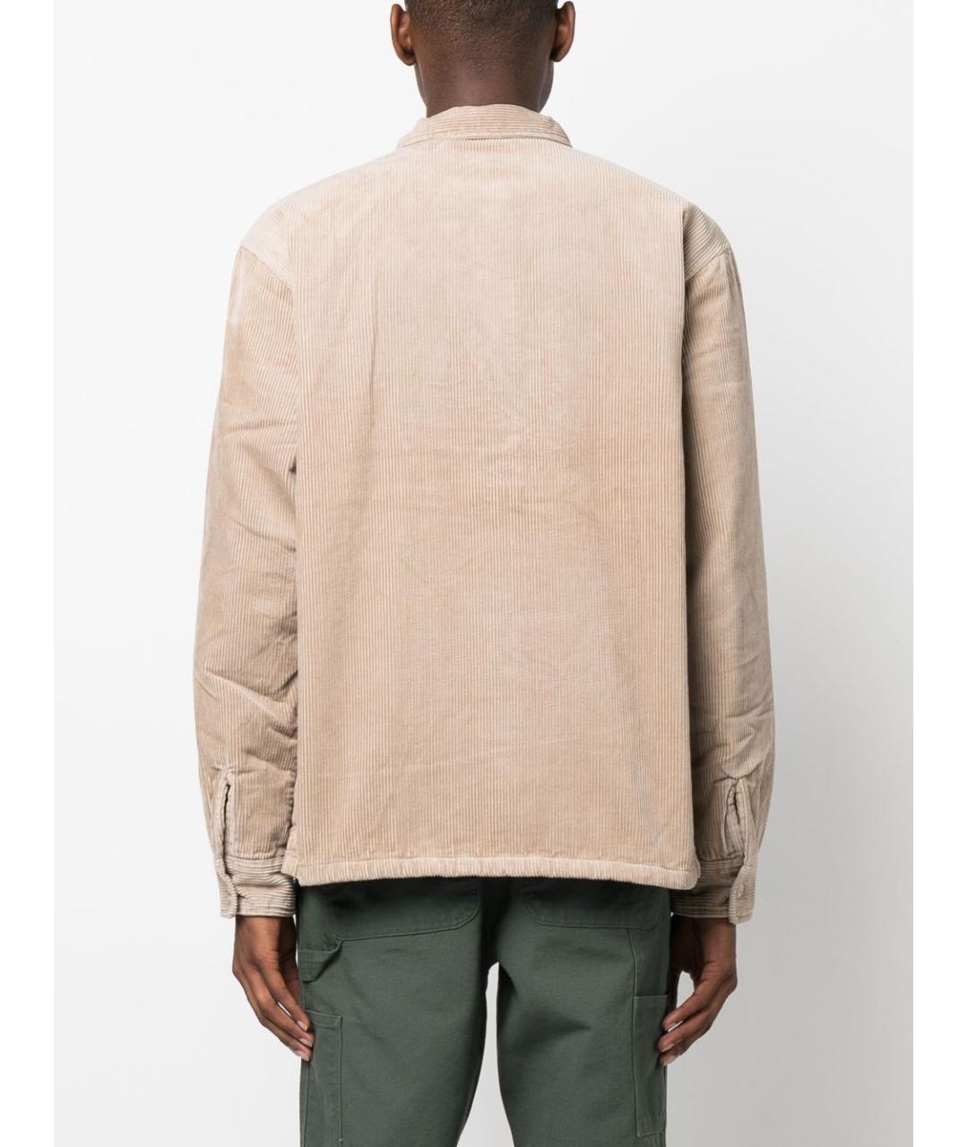 CARHARTT WIP Бежевая хлопковая куртка, фото 4