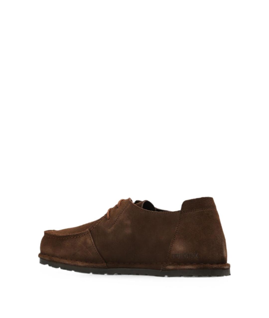 BIRKENSTOCK Коричневые замшевые низкие ботинки, фото 6