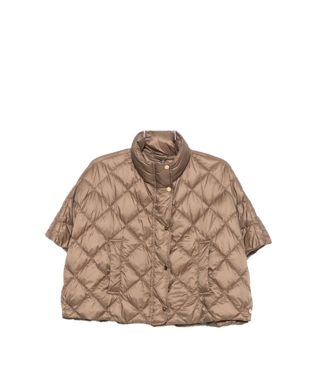 MAX MARA Бежевая полиамидовая куртка, фото 1