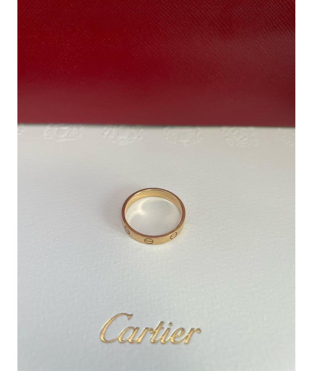 CARTIER Золотое кольцо из розового золота, фото 3
