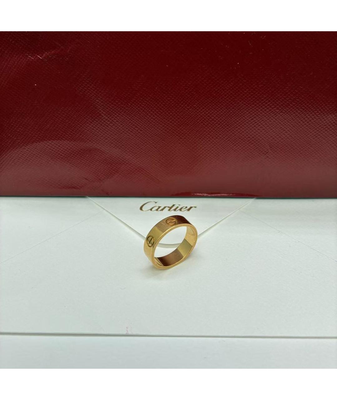 CARTIER Золотое кольцо из розового золота, фото 4