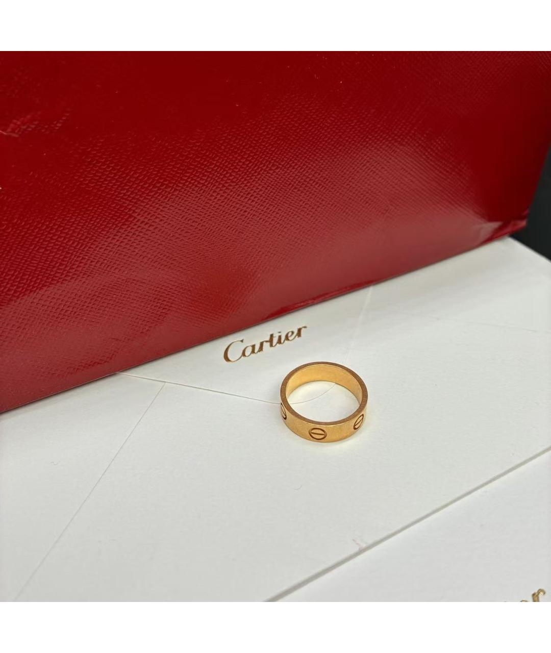 CARTIER Золотое кольцо из розового золота, фото 5