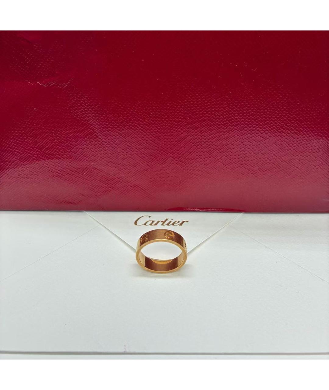 CARTIER Золотое кольцо из розового золота, фото 3