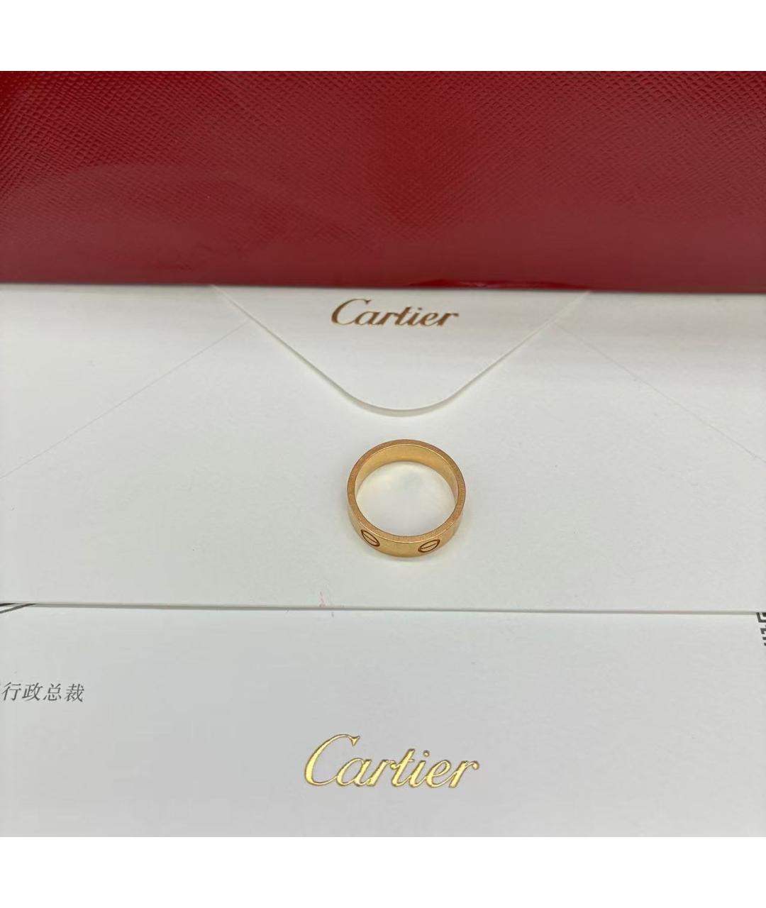 CARTIER Золотое кольцо из розового золота, фото 2