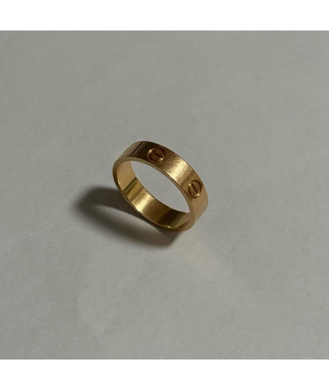 CARTIER Золотое кольцо из розового золота, фото 5