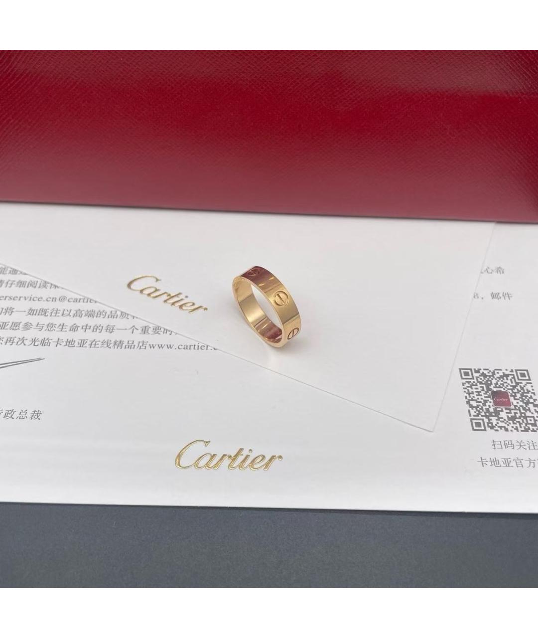 CARTIER Золотое кольцо из розового золота, фото 2
