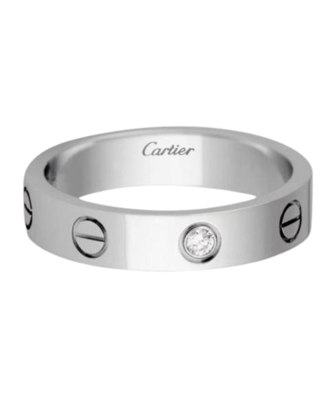CARTIER Серебряное кольцо из белого золота, фото 1