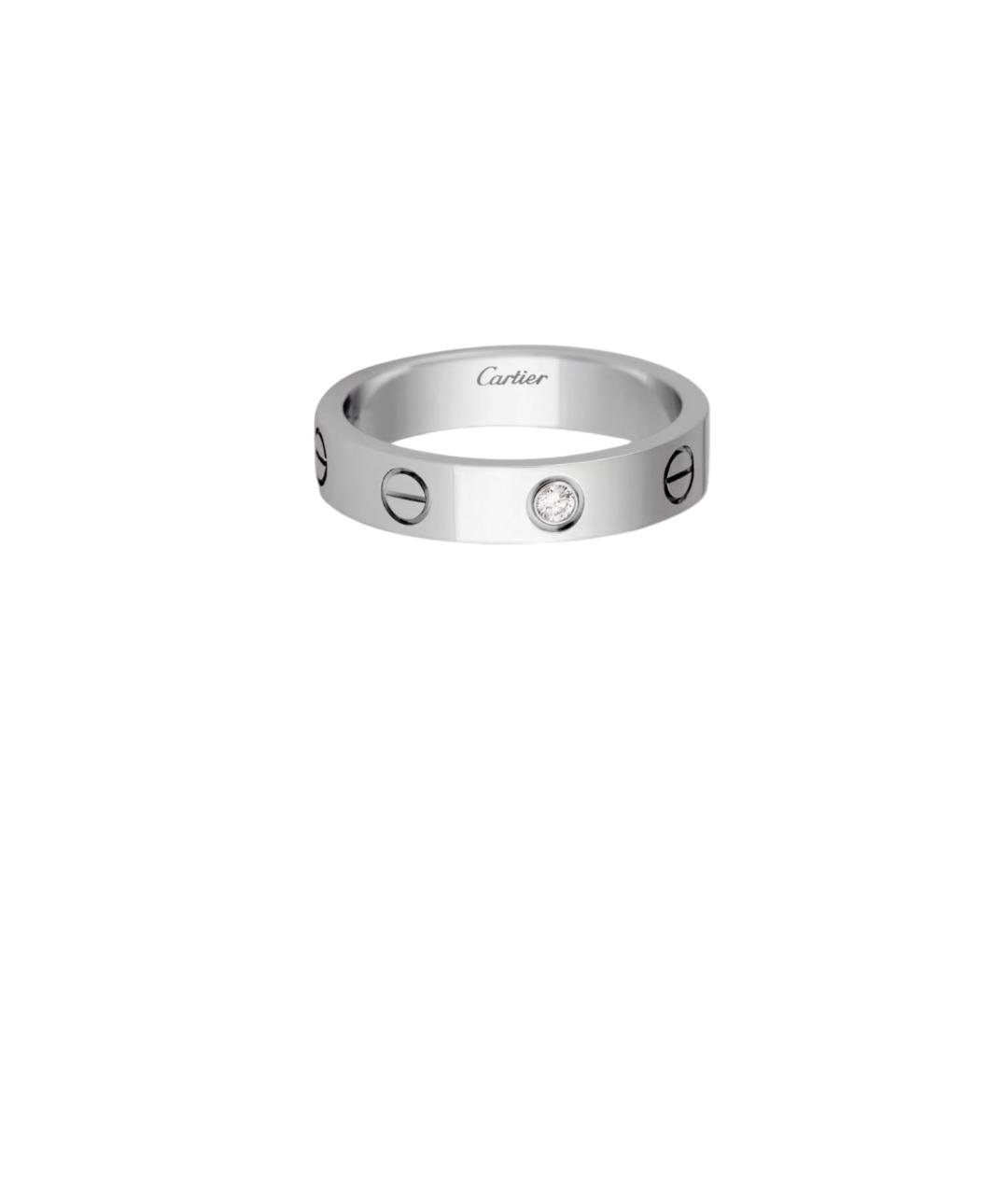 CARTIER Серебряное кольцо из белого золота, фото 6