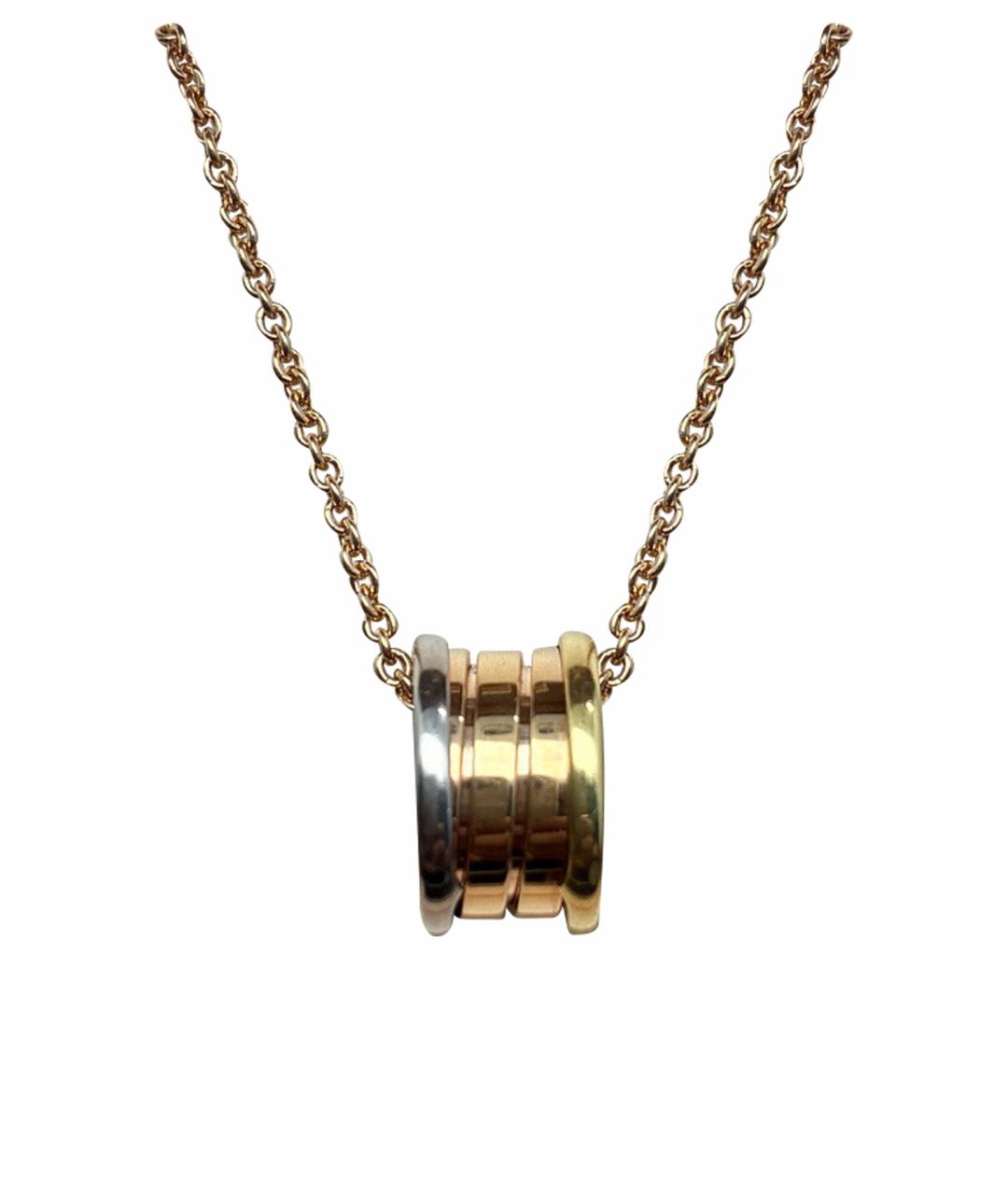 BVLGARI Золотое колье из розового золота, фото 1