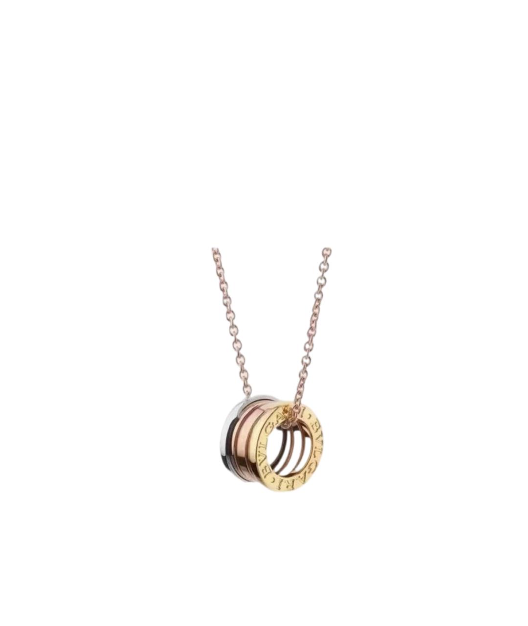 BVLGARI Золотое колье из розового золота, фото 5