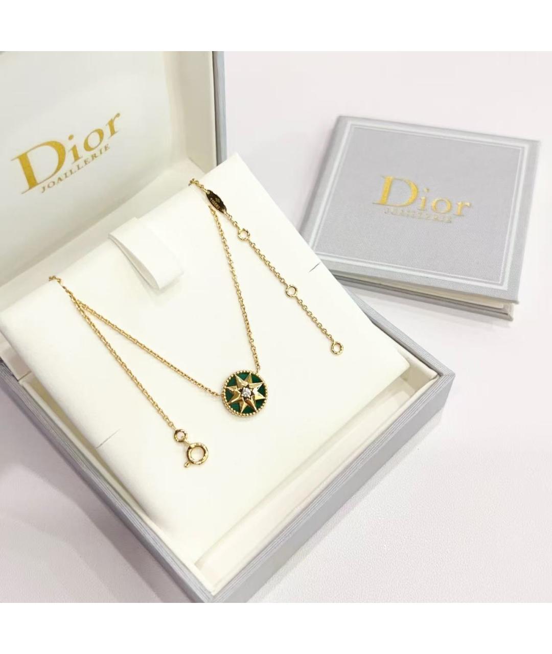 CHRISTIAN DIOR Золотое колье, фото 2