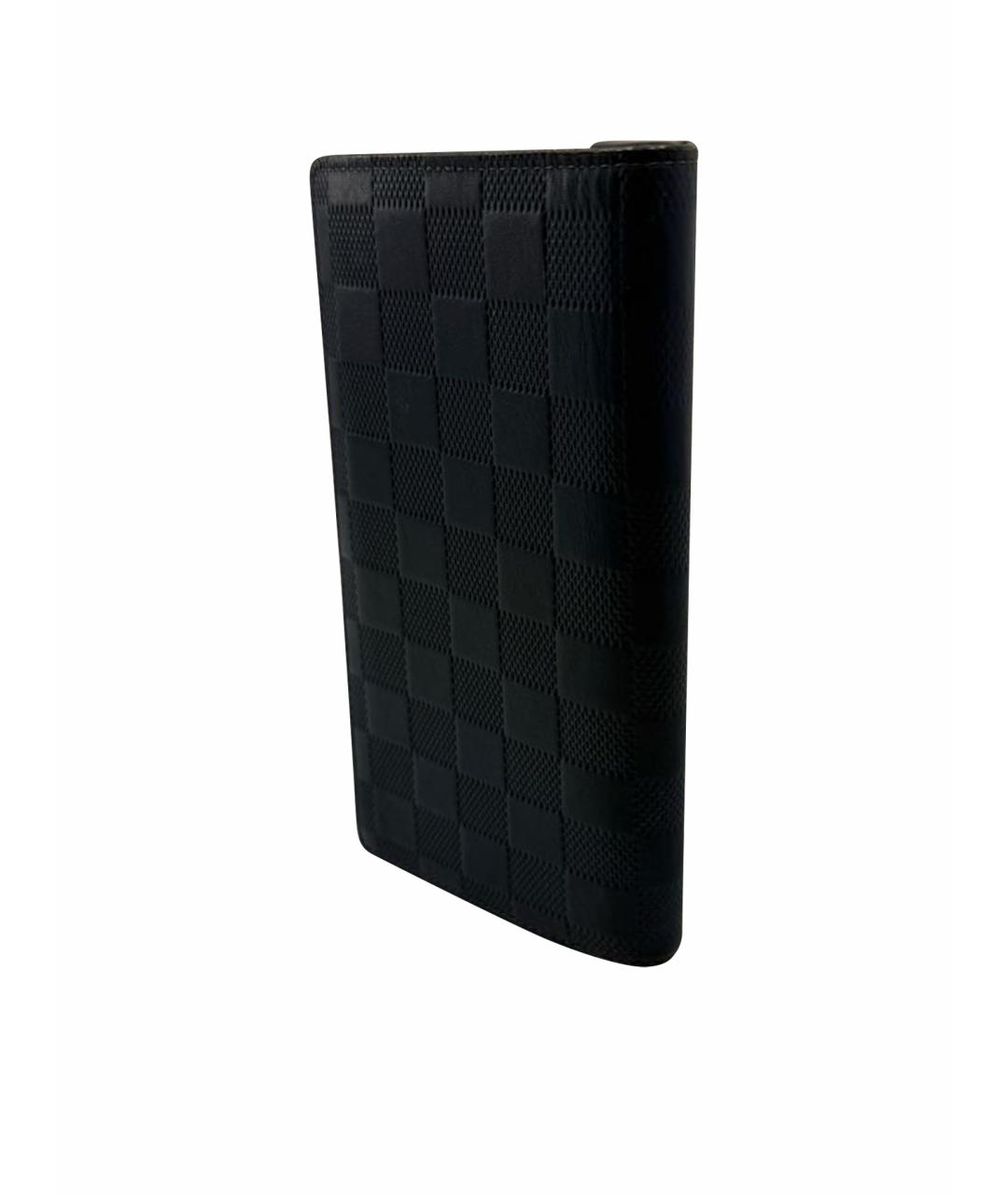 LOUIS VUITTON Синий кожаный кошелек, фото 1