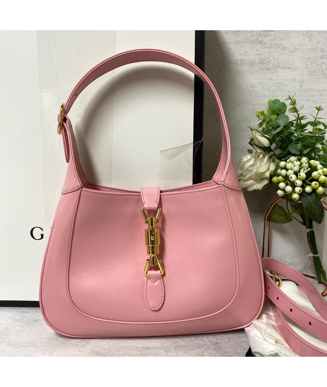 GUCCI Розовая сумка тоут, фото 8