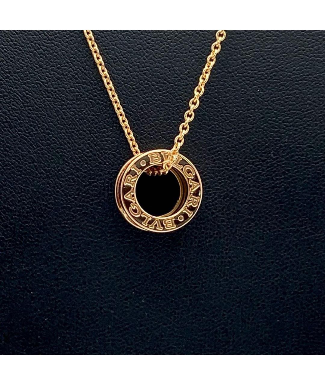 BVLGARI Золотая подвеска из розового золота, фото 5