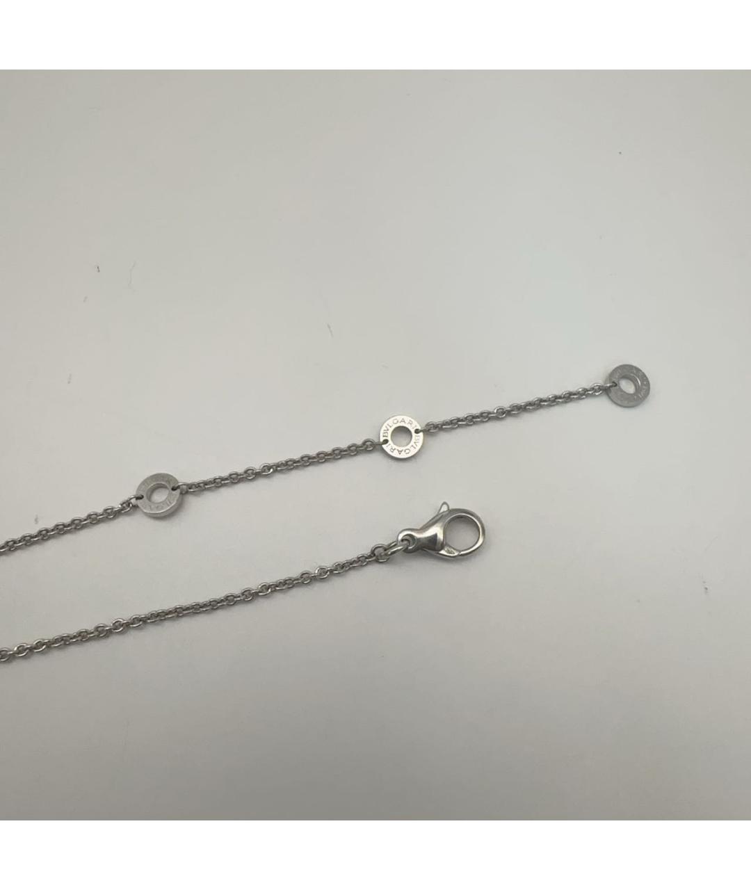 BVLGARI Серебряная подвеска из белого золота, фото 7