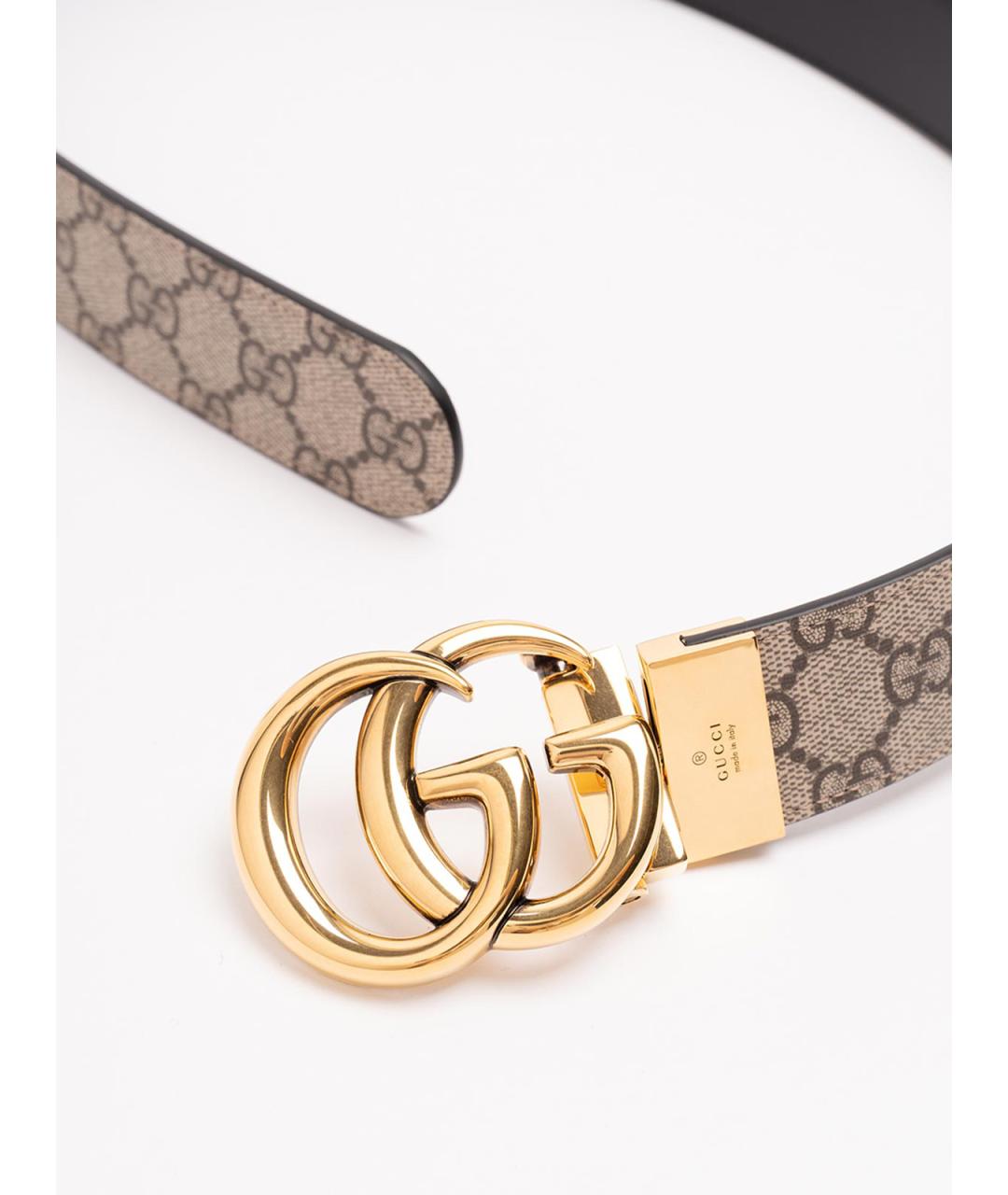 GUCCI Коричневый кожаный ремень, фото 2