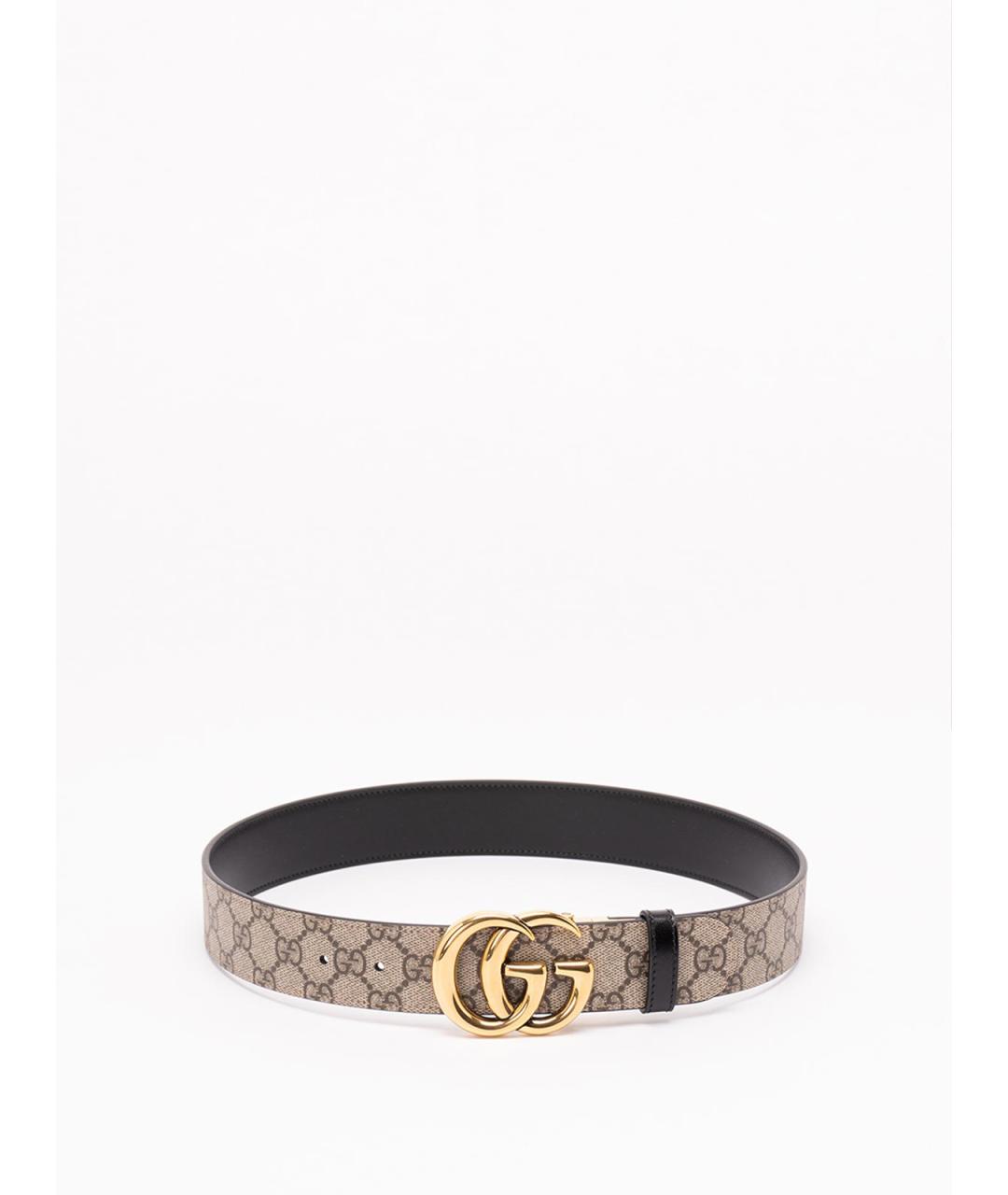 GUCCI Коричневый кожаный ремень, фото 1