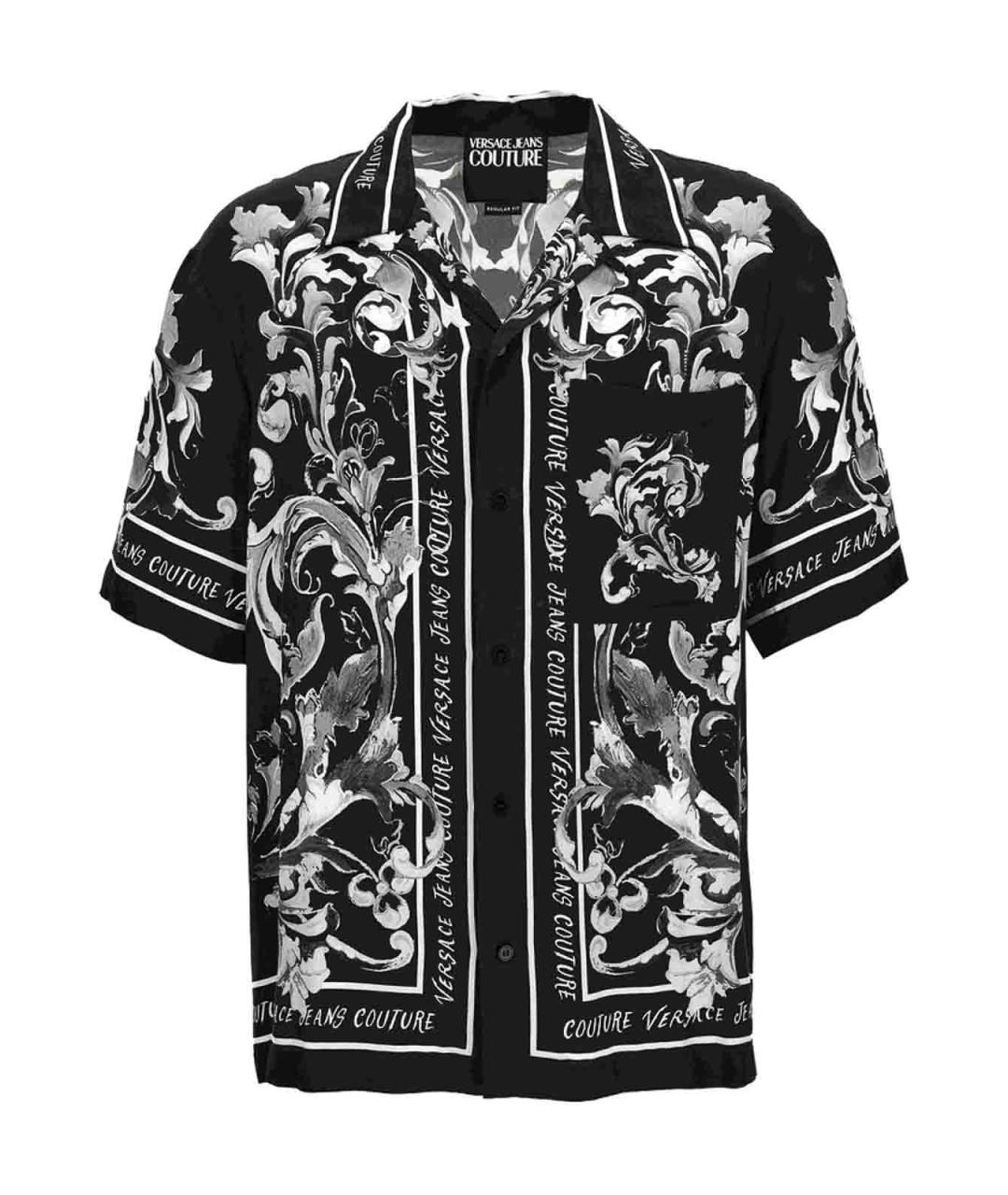 VERSACE JEANS COUTURE Черный вискозный джемпер / свитер, фото 1