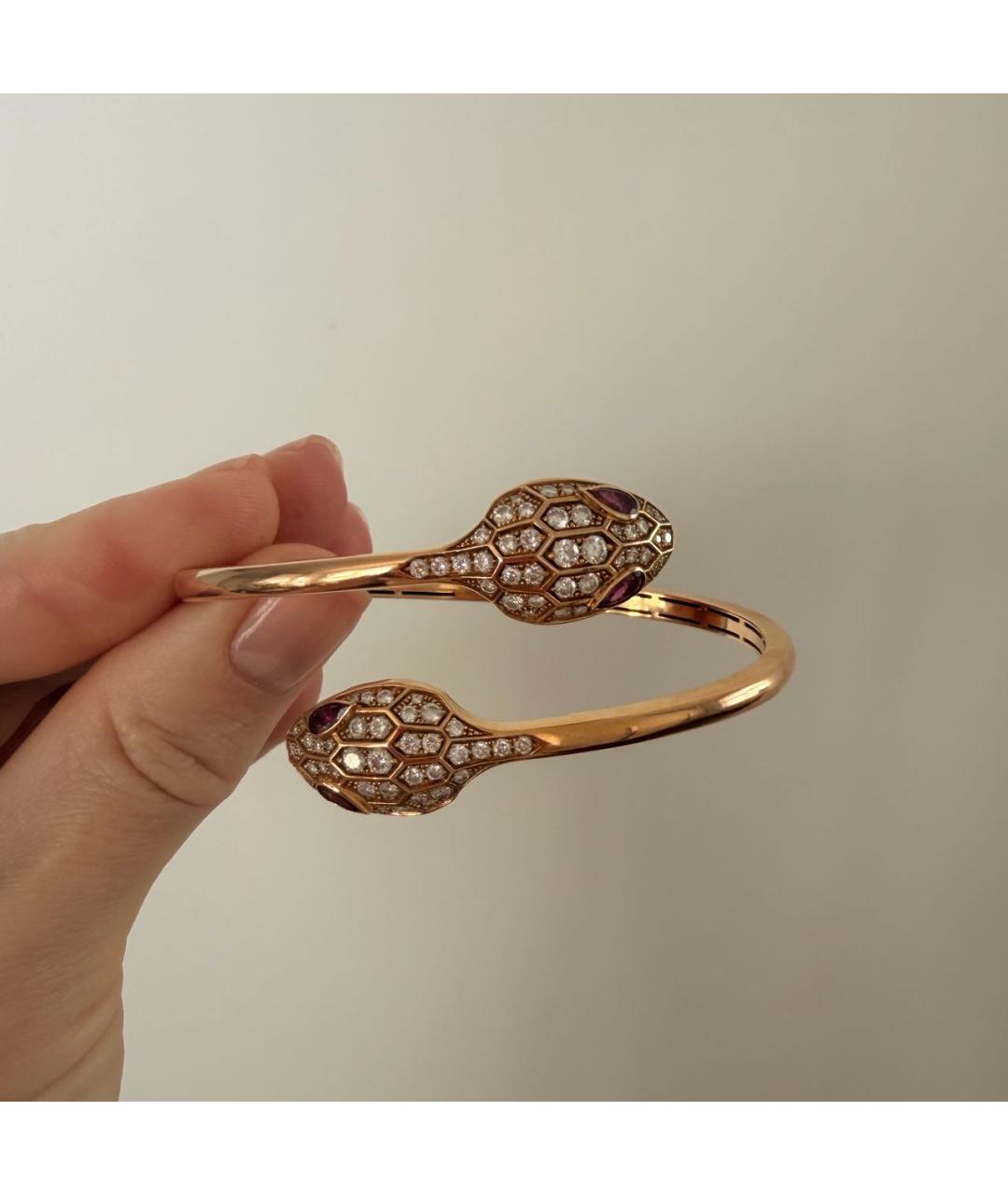 BVLGARI Золотой браслет из розового золота, фото 3