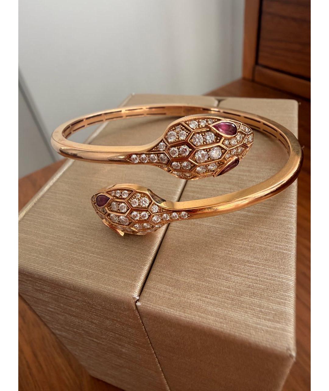 BVLGARI Золотой браслет из розового золота, фото 8