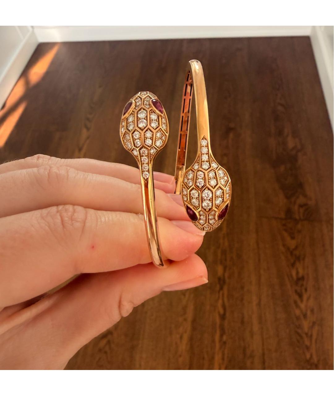 BVLGARI Золотой браслет из розового золота, фото 2